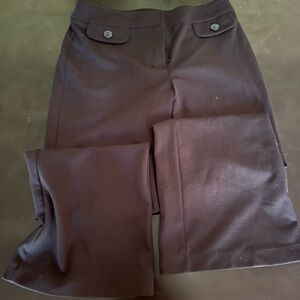 Black knit dress pants PM